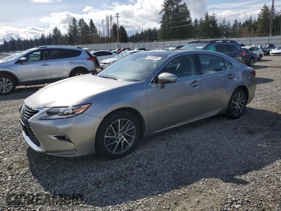 2017 Lexus ES with VIN 58ABK1GG6HU050292, listed as a Copart auction lot 49743895 with 76,025 mi miles and Salvage Title. Bid and sale history available at carsss.com. Image 1.