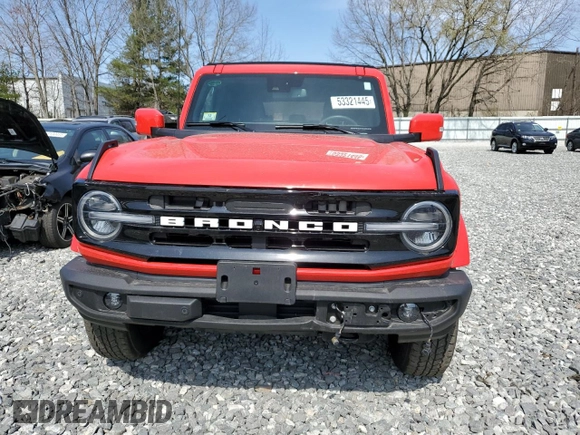 2023 Ford Bronco с VIN 1FMDE5DH0PLB63705, выставлен на аукционе Copart как лот 53321445 с пробегом 19 498 миль миль и Списание • Salvage title. История ставок и продаж доступна на DreamBid. Изображение 5.