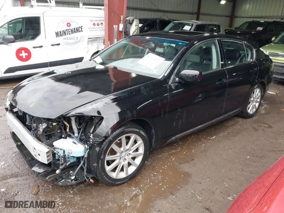 2006 Lexus GS 300 with VIN JTHCH96S760014083, listed as a IAAI auction lot 41723099 with 105,629 mi miles. Bid and sale history available at carsss.com. Image 2.