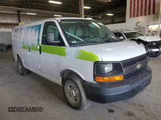 2016 Chevrolet Express Cargo Van with VIN 1GCWGAFF3G1255950, listed as a Copart auction lot 51015675 with 279,345 mi miles and Clean Title. Bid and sale history available at carsss.com. Image 4.