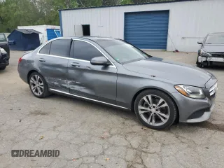 2017 Mercedes-Benz C 300 with VIN WDDWF4JB9HR225336, listed as a Copart auction lot 51350835 with 94,618 mi miles and Salvage title. Bid and sale history available at DreamBid. Image 4.
