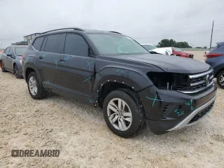 2021 Volkswagen Atlas S with VIN 1V2AP2CAXMC501397, listed as a Copart auction lot 59464084 with 39,181 mi miles and Salvage title. Bid and sale history available at DreamBid. Image 4.