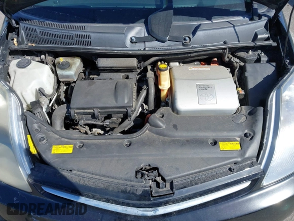2008 Toyota Prius with VIN JTDKB20U487729686, listed as a IAAI auction lot 41722843 with Not Provided miles. Bid and sale history available at carsss.com. Image 10.