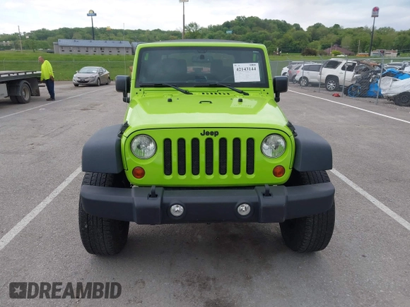 2013 Jeep Wrangler Sport with VIN 1C4AJWAG8DL507944, listed as a IAAI auction lot 42143144 with 70,085 mi miles and . Bid and sale history available at carsss.com. Image 12.