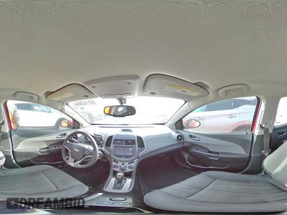 2015 Chevrolet Sonic LT with VIN 1G1JC5SH8F4162447, listed as a Copart auction lot 82182954 with 114,956 mi miles and Salvage Title. Bid and sale history available at DreamBid. Image 14.