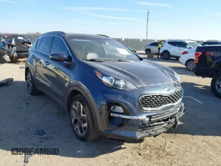 2021 Kia Sportage EX with VIN KNDPN3AC5M7846485, listed as a IAAI auction lot 41456079 with 57,226 mi miles and . Bid and sale history available at DreamBid. Image 1.