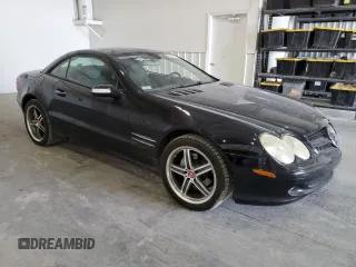 2006 Mercedes-Benz SL 500 with VIN WDBSK75F66F108619, listed as a Copart auction lot 55558014 with 81,686 mi miles and Clean title. Bid and sale history available at DreamBid. Image 4.