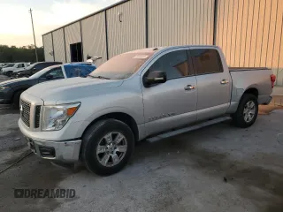 2019 Nissan Titan S with VIN 1N6AA1EK1KN508207, listed as a Copart auction lot 84040344 with 58,516 mi miles and Non repairable. Bid and sale history available at DreamBid. Image 1.