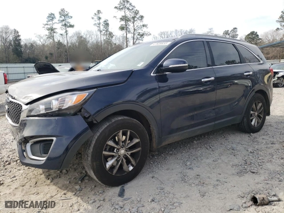 2016 Kia Sorento LX with VIN 5XYPG4A51GG094437, listed as a Copart auction lot 47689655 with 200,291 mi miles and Salvage Title. Bid and sale history available at carsss.com. Image 1.