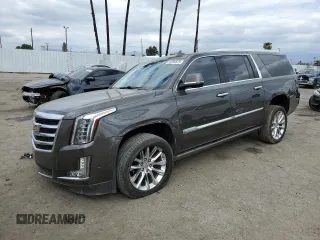 2020 Cadillac Escalade ESV Premium Luxury z VIN 1GYS3JKJ9LR216404, wystawiony jako Copart lot #53396625 z przebiegiem 98 121 mil mil oraz Szkoda całkowita • Salvage title. Historia ofert i sprzedaży dostępna na DreamBid. Obrazek 1.