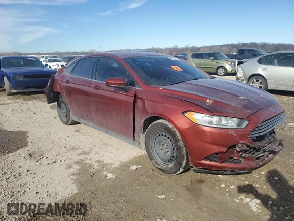 2014 Ford Fusion S with VIN 3FA6P0G77ER349890, listed as a Copart auction lot 42763175 with 226,850 mi miles and Clean Title. Bid and sale history available at DreamBid. Image 4.