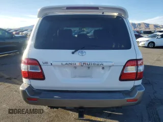 2006 Toyota Land Cruiser with VIN JTEHT05J162082776, listed as a Copart auction lot 46653985 with 203,155 mi miles and Salvage Title. Bid and sale history available at carsss.com. Image 6.