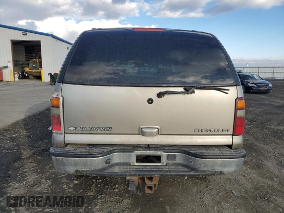 2002 Chevrolet Suburban LT z VIN 1GNGK26U12R248150, wystawiony jako Copart lot #47822975 z przebiegiem Nie podano mil oraz Szkoda całkowita • Salvage title. Historia ofert i sprzedaży dostępna na DreamBid. Obrazek 6.