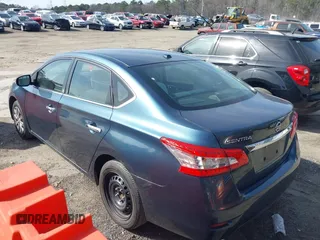 2015 Nissan Sentra S with VIN 3N1AB7AP5FY293799, listed as a IAAI auction lot 41722394 with 131,799 mi miles. Bid and sale history available at carsss.com. Image 3.
