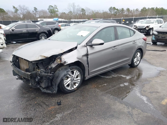2020 Hyundai Elantra SEL with VIN KMHD84LF3LU898426, listed as a IAAI auction lot 41534346 with 45,741 mi miles. Bid and sale history available at carsss.com. Image 18.