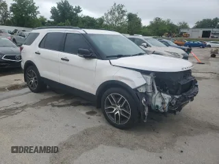 2017 Ford Explorer Sport с VIN 1FM5K8GT3HGC47154, выставлен на аукционе Copart как лот 59020825 с пробегом 91 014 миль миль и Списание • Salvage title. История ставок и продаж доступна на DreamBid. Изображение 4.