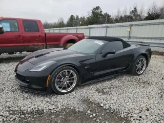 2017 Chevrolet Corvette with VIN 1G1Y13D79H5114515, listed as a Copart auction lot 45343615 with 30,078 mi miles and Salvage title. Bid and sale history available at DreamBid. Image 1.