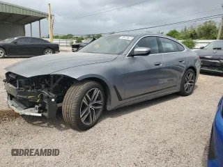 2024 BMW 4 Series 430i xDrive with VIN WBA73AV01RFT43640, listed as a Copart auction lot 51204795 with 15,630 mi miles and Clean Title. Bid and sale history available at carsss.com. Image 1.