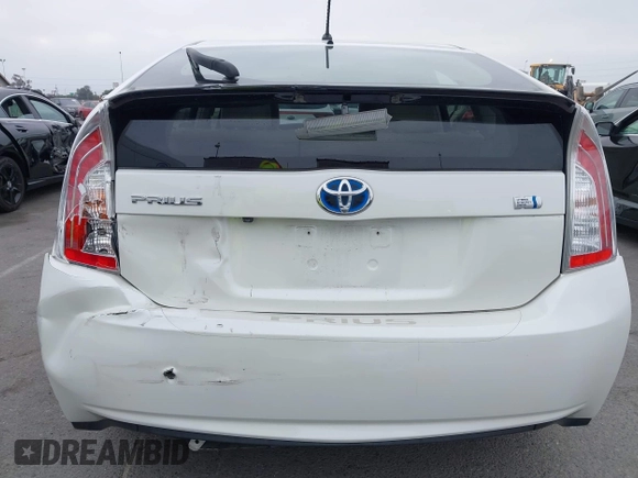 2015 Toyota Prius Four with VIN JTDKN3DU5F0410147, listed as a IAAI auction lot 42593422 with 12,537 mi miles and . Bid and sale history available at DreamBid. Image 17.