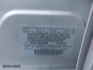 2014 Nissan Sentra SR with VIN 3N1AB7AP6EL684309, listed as a IAAI auction lot 41933659 with 74,830 mi miles. Bid and sale history available at carsss.com. Image 9.