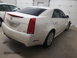 2011 Cadillac CTS Premium with VIN 1G6DS5ED3B0104833, listed as a Copart auction lot 41708285 with 160,261 mi miles and Salvage Title. Bid and sale history available at carsss.com. Image 3.