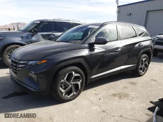 2023 Hyundai Tucson SEL with VIN 5NMJF3AE3PH267450, listed as a Copart auction lot 46191015 with 2,553 mi miles and Salvage Title. Bid and sale history available at carsss.com. Image 1.
