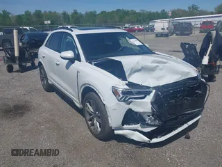 2023 Audi Q3 S line Premium Plus with VIN WA1EECF36P1151143, listed as a IAAI auction lot 42159895 with 15,885 mi miles and . Bid and sale history available at DreamBid. Image 1.