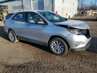 2018 Chevrolet Equinox LS with VIN 3GNAXHEV9JL323297, listed as a Copart auction lot 50613015 with 90,689 mi miles and Salvage Title. Bid and sale history available at DreamBid. Image 4.