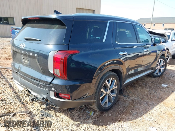2020 Hyundai Palisade SEL with VIN KM8R44HE9LU114932, listed as a IAAI auction lot 42274224 with 116,066 mi miles and . Bid and sale history available at DreamBid. Image 4.