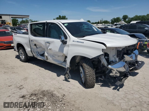 2019 Chevrolet Silverado 1500 LTZ with VIN 3GCUYGED2KG206711, listed as a Copart auction lot 56546525 with Not Provided miles and Clean Title. Bid and sale history available at DreamBid. Image 4.