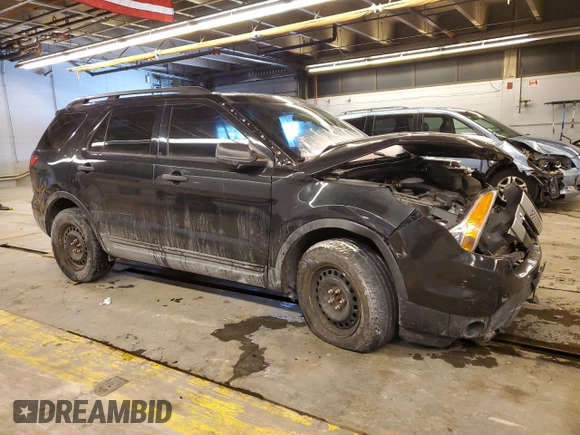 2013 Ford Explorer with VIN 1FM5K8B8XDGA68042, listed as a Copart auction lot 45408705 with 231,334 mi miles and Salvage Title. Bid and sale history available at carsss.com. Image 4.