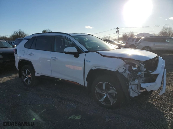 2023 Toyota RAV4 Prime SE with VIN JTMAB3FV6PD149180, listed as a Copart auction lot 45353525 with NaN miles and Salvage Title. Bid and sale history available at carsss.com. Image 4.