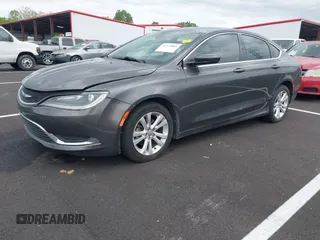 2015 Chrysler 200 Limited with VIN 1C3CCCAB6FN684025, listed as a IAAI auction lot 42123861 with 180,528 mi miles and . Bid and sale history available at DreamBid. Image 2.