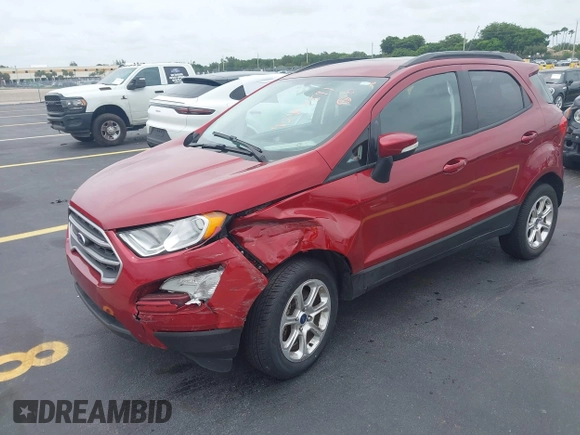2021 Ford EcoSport SE z VIN MAJ3S2GE5MC440942, wystawiony jako IAAI lot #42407591 z przebiegiem 21 945 mil mil oraz . Historia ofert i sprzedaży dostępna na DreamBid. Obrazek 2.