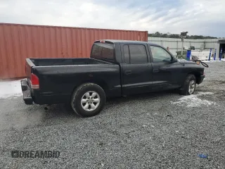 2004 Dodge Dakota Sport with VIN 1D7HL38K84S780671, listed as a Copart auction lot 88005165 with 201,450 mi miles and Salvage Title. Bid and sale history available at carsss.com. Image 3.