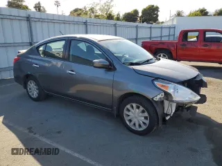2016 Nissan Versa SV with VIN 3N1CN7AP2GL907948, listed as a Copart auction lot 56060485 with 114,108 mi miles and Salvage Title. Bid and sale history available at DreamBid. Image 4.