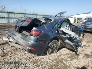 2019 Audi A4 Prestige with VIN WAUFNAF42KN012469, listed as a Copart auction lot 43100054 with 0 mi miles and Salvage Title. Bid and sale history available at carsss.com. Image 3.