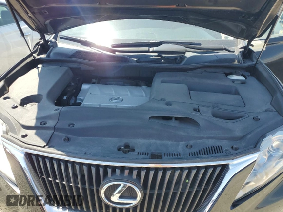 2011 Lexus RX 350 with VIN 2T2BK1BA9BC098335, listed as a Copart auction lot 54129345 with 65,254 mi miles and Salvage Title. Bid and sale history available at DreamBid. Image 12.