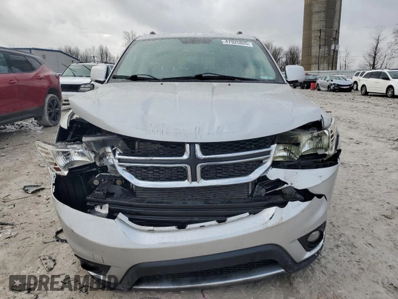 2013 Dodge Journey R/T with VIN 3C4PDDFG3DT606514, listed as a Copart auction lot 47925805 with 129,206 mi miles and Clean title. Bid and sale history available at DreamBid. Image 5.