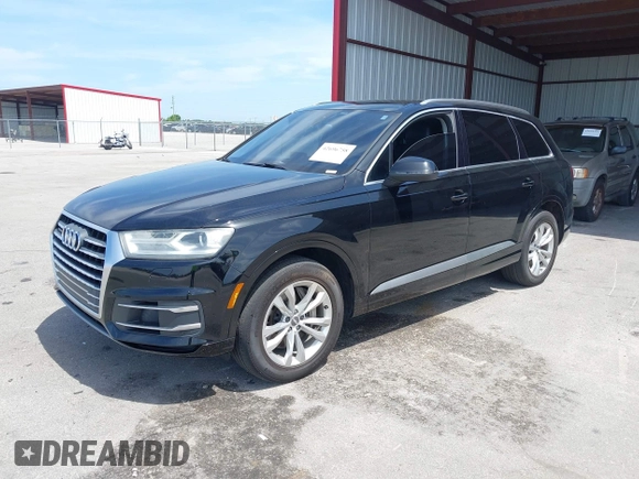 2017 Audi Q7 Premium Plus with VIN WA1LAAF75HD012700, listed as a IAAI auction lot 42696758 with 140,093 mi miles and . Bid and sale history available at DreamBid. Image 2.