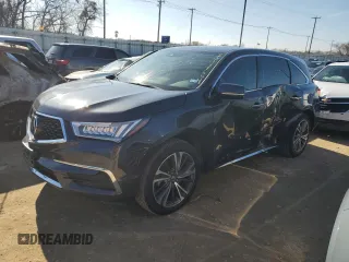 2019 Acura MDX w/Technology Pkg with VIN 5J8YD3H5XKL005816, listed as a Copart auction lot 85987664 with 99,354 mi miles and Salvage Title. Bid and sale history available at carsss.com. Image 1.