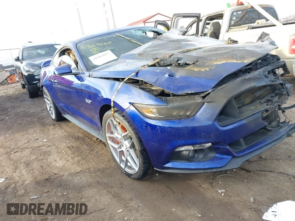 2015 Ford Mustang GT z VIN 1FA6P8CF1F5374946, wystawiony jako IAAI lot #41804067 z przebiegiem 31 564 mil mil oraz . Historia ofert i sprzedaży dostępna na DreamBid. Obrazek 1.