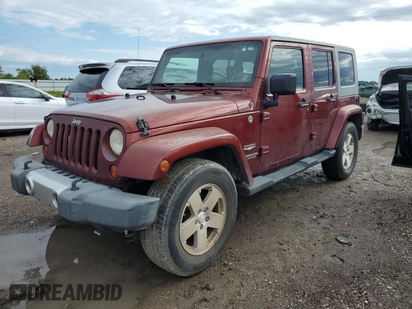 2008 Jeep Wrangler Unlimited Sahara with VIN 1J4GA59128L623399, listed as a Copart auction lot 56524545 with 219,096 mi miles and Clean Title. Bid and sale history available at DreamBid. Image 1.