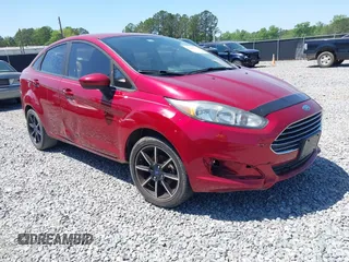 2017 Ford Fiesta SE with VIN 3FADP4BJ7HM147859, listed as a IAAI auction lot 42007695 with 142,036 mi miles. Bid and sale history available at carsss.com. Image 1.