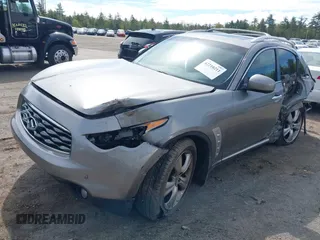 2009 Infiniti FX with VIN JNRAS18W99M151079, listed as a IAAI auction lot 42210211 with 135,438 mi miles and . Bid and sale history available at DreamBid. Image 2.