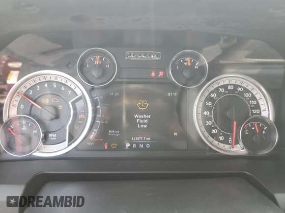 2017 Ram 1500 Big Horn with VIN 3C6RR7LT8HG665545, listed as a Copart auction lot 69569744 with 123,577 mi miles and Salvage Title. Bid and sale history available at carsss.com. Image 9.