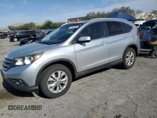 2012 Honda CR-V EX-L z VIN 2HKRM4H7XCH615277, wystawiony jako Copart lot #57684505 z przebiegiem 106 741 mil mil oraz Szkoda całkowita • Salvage title. Historia ofert i sprzedaży dostępna na DreamBid. Obrazek 1.