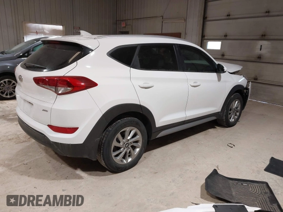 2018 Hyundai Tucson SEL z VIN KM8J3CA47JU809502, wystawiony jako IAAI lot #41777429 z przebiegiem 52 960 mil mil oraz . Historia ofert i sprzedaży dostępna na DreamBid. Obrazek 4.