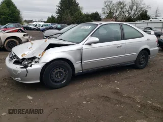 1999 Honda Civic EX with VIN 1HGEJ8242XL042360, listed as a Copart auction lot 50969175 with 68,734 mi miles and Salvage Title. Bid and sale history available at carsss.com. Image 1.