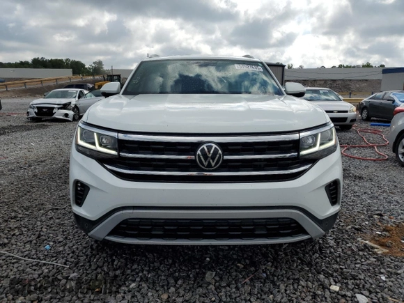 2021 Volkswagen Atlas SEL with VIN 1V2EE2CA0MC222998, listed as a Copart auction lot 57527635 with 100,802 mi miles and Salvage title. Bid and sale history available at DreamBid. Image 5.